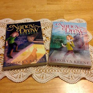 Nancy Drew Diaries mystery paperback bundle